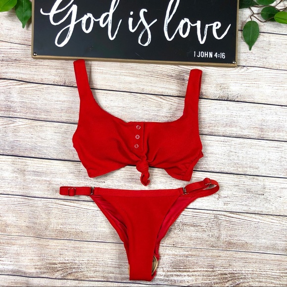 Tieup knot sexy chick bikini tankini - Picture 4 of 8